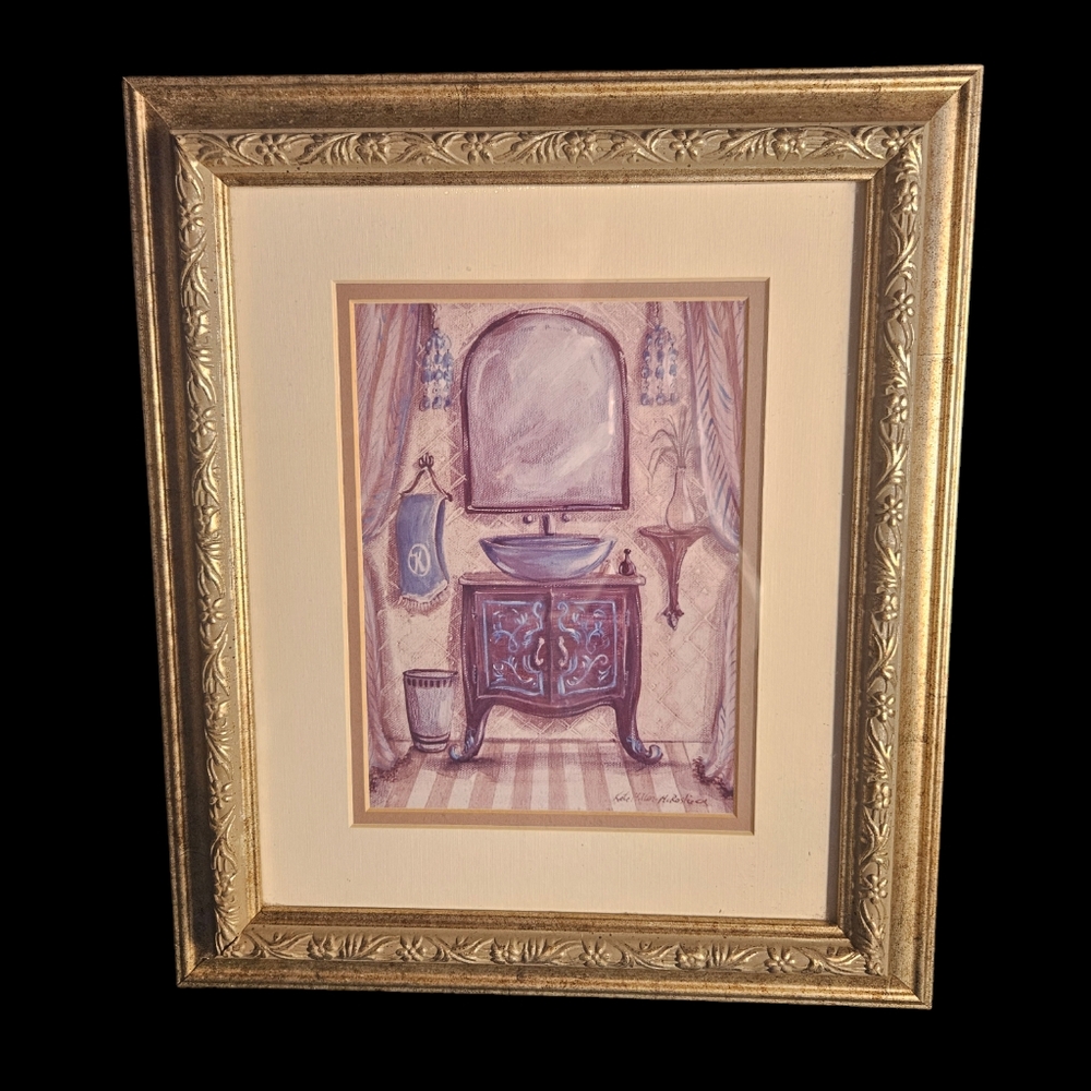 Vintage Bath Art